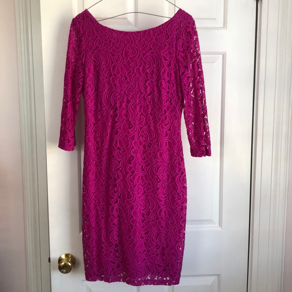 Fuschia Cocktail Dress